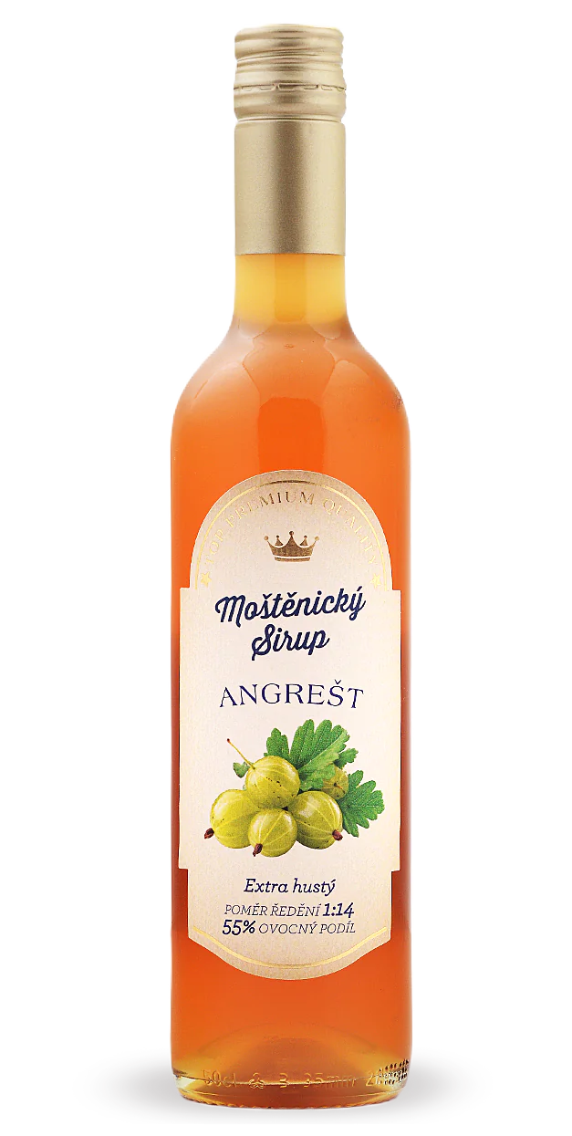 Angrešt · sklo · 0,5 l