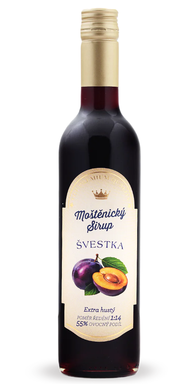 Švestka · sklo · 0,5 l