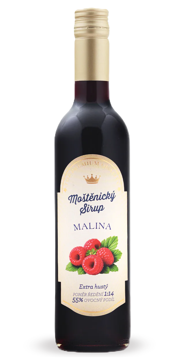 Malina · sklo · 0,5 l