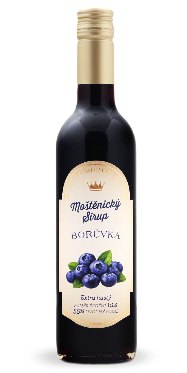 Borůvka · sklo · 0,5 l